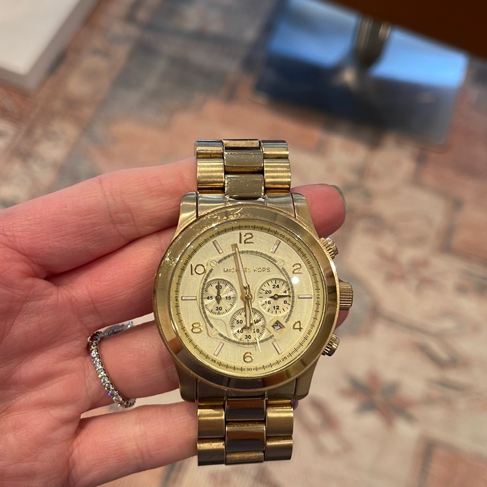 Michael Kors gold watch